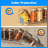 NIUBEE Wall Mounted Spice Rack Organizer,3 Pack Clear Acrylic Spice Shelf Storage Holder,Hanging Seasoning Rack Organizer for Wall Kitchen Pantry ...