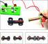 EUDAX DIY Physics Experiment Model Kit Electromagnetic Materials Electromagnet and Basic Electricity Discovery Circuit for School Lab Creative Edu...