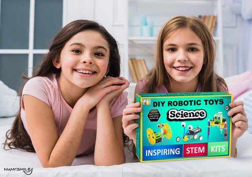 Science Robotics Kit STEM Toys for Boys, DIY Educational Arts and Crafts for Kids, Science Experiments Building Project, Best Birthday for Boys & ...