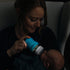 Dr. Brown's Options+ Wide-Neck Glass Bottle Sleeve, 100% Silicone, Glow-in-the-Dark, BPA-Free, 5 oz, 1-Pack...