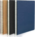 EUSOAR Students Ruled Spiral Notebook, A5 3 packs 5.5"X8.3" 120 Pages Lined Travel Writing Notebooks Journal, Memo Notepad Sketchbook, Students Of...