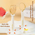Toddler Forks and Spoons Set with travel case, Kids utensils for self-feeding bendable handle,Safe silicone Children Spoon and Fork,Toddler utensi...