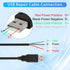 4Pcs USB 2.0 Male Plug 4pin Bare Wire USB Power Data Cable DIY Pigtail Cable for USB Equipment Installed or Replacement Repair DIY Cable (USB A ma...