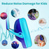 RIIKUNTEK Kids Ear Protection Safety Ear Muffs, Hearing Protectors Noise Cancelling for Children, Adjustable Noise Reduction Earmuffs for Sports E...