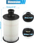 X AUTOHAUX Engine Oil Filter Replacement AJ812351 C2D3670 XR858593 LR011279 Oil Fuel Filter for Land Rover LR4 Base HSE 5.0L V8 - Gas 2011...