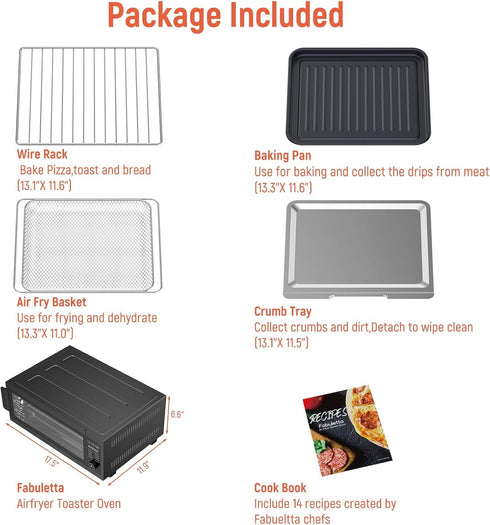 Accessories for FAO002 Air Fryer Toaster Oven (FAO002 Wire Rack)...