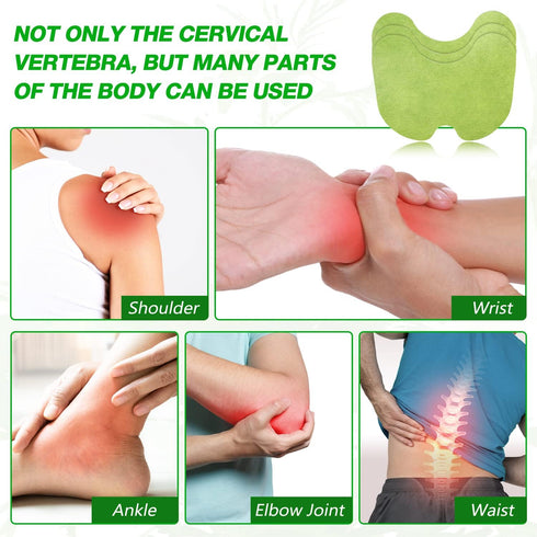 Natural Knee Patch, Long Lasting Relief of Joint Uncomfortable Wormwood Extract Sticker, Knee Patches (24)...