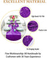 ShinyBeauty 12" x 108" Sequined Table Runner - Purple...
