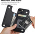 Compatible with iPhone 13 Wallet Case with Card Holder, PU Leather Kickstand Card Slots Case, Double Magnetic Clasp Durable Shockproof Cover 6.1 I...