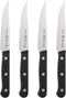 HENCKELS Solution Razor-Sharp Steak Knife Set of 4, German Engineered Informed by 100+ Years of Mastery, Black...