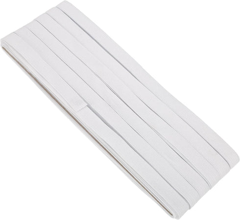 Shappy White Elastic Band for Sewing Knit Elastic Band(1/2 Inch X 22 Yards)...