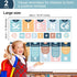 Boho Science Classroom Decoration Rainbow Science Banner and Poster Science Posters Bulletin Board Set for Laboratory Bulletin Board Learning Deco...