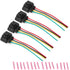Vw Ignition Coil Connector Plug Harness Compatible with Volkswagen Vw Passat Audi A4 1.8T, 2.0T, 2.5L, 3.2L, 4.2L 4 Pack Vw Ignition Coil Harness ...