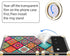 nancheng for Google Pixel 6 Case Kickstand Ring Holder Clip Exotic Colorful Square Diamond Rivet Crystal Anti-Shock Protective Soft Slim Shockproo...