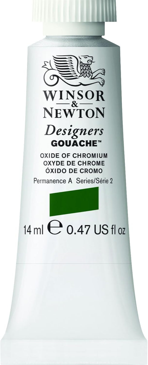 Winsor & Newton Designer's Gouache, 14 ml (0.47oz) tube, Oxide Of Chromium...