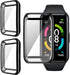 Screen Protector Case Compatible with Huawei Honor Band 6,Ultra-Thin Soft TPU Plated Bumper Case Full Cover Protective Shell Smartwatch Accessorie...