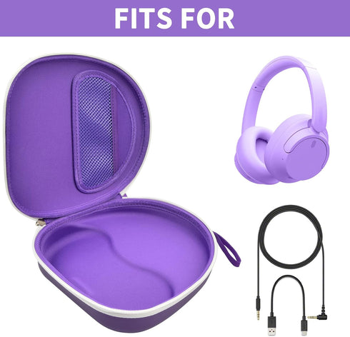 PAIYULE Case Compatible with Sony WH-CH720N WH-CH520 Noise Canceling Wireless Headphones Bluetooth Over The Ear Headset, Carrying Bag for JBL Tune...