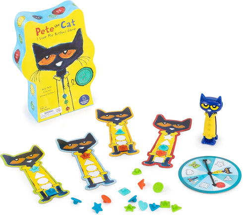 Educational Insights Pete The Cat I Love My Buttons Board Game For Toddlers & Preschoolers, For 2-4 Players, Gift For Boys & Girls, Fun Family Gam...