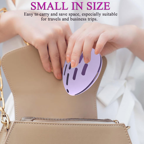 Makeup Sponge Holder with Makeup Sponge - Beauty Blender Sponge & Silicone Double-sided Breathable Travel Beauty Makeup Blender, Shatterproof Make...