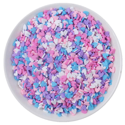 100g Resin Flatbacks Slime Accessories Clay Sprinkles Decoration for Charms Filler DIY Supplies Fake Candy Chocolate Cake Dessert Mud Particles To...