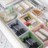 Xhwykzz 4 Pack Mini Foldable Plastic Small Baskets for Organizing and Storage, Collapsible Storage Crate for Home Bedroom Office Classroom Drawer ...