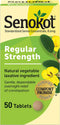 Senokot Regular Strength Tablets Natural Vegetable Laxative Ingredient, 50 Count...