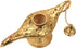 LAUYOO Classic Aladdin Magic Genie Lamp Legend Wishing Light Costume Lamp Metal Carved Arabian Props for Home Tabletop Decoration Party Birthday H...
