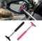 Car Rearview Mirror Wiper 2 Pack Universal Automotive Car Accessories Telescopic Auto Mirror Squeegee Cleaner 98cm Long Handle Portable Car Cleani...