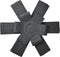 Pot & Pan Protectors, 3-Piece Silicone Cookware Protector Pad, Stacking Pan Protector. It Has a Unique Opening and Fixing Design That Can be Used ...