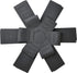 Pot & Pan Protectors, 3-Piece Silicone Cookware Protector Pad, Stacking Pan Protector. It Has a Unique Opening and Fixing Design That Can be Used ...