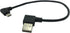 CERRXIAN 9Inch Micro USB Cable Combo Right Angle Micro USB 5 Pin Male to USB 2.0 Type A Right Angle Male Data Sync and Charge Cable (Black)(2-Pack...