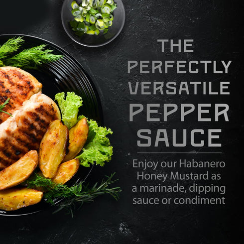 Melinda’s Habanero Honey Mustard - Gourmet Hot Honey Mustard Sauce - Habanero Hot Sauce with Fresh Ingredients, Habanero Peppers, Colombian Honey ...