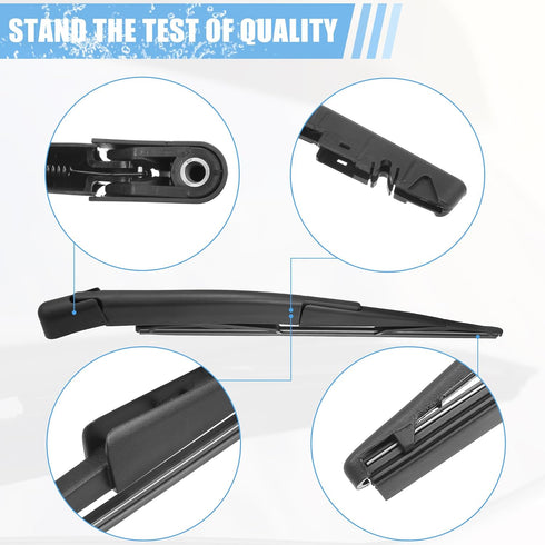 ACROPIX Rear Windshield Wiper Blade Arm Set Back Wiper Assembly Replacement Fit for Ford Expedition 2009-2017 for Lincoln Navigator 2009-2016 - Pa...