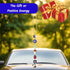 Evil Eye Car Accessories,Cute Car Charms for Rear View Mirror,Lucky Car Hanging Ornament,Yin Yang 8 Ball Mushroom Four-Leaf Ladybug Decor for Car,...
