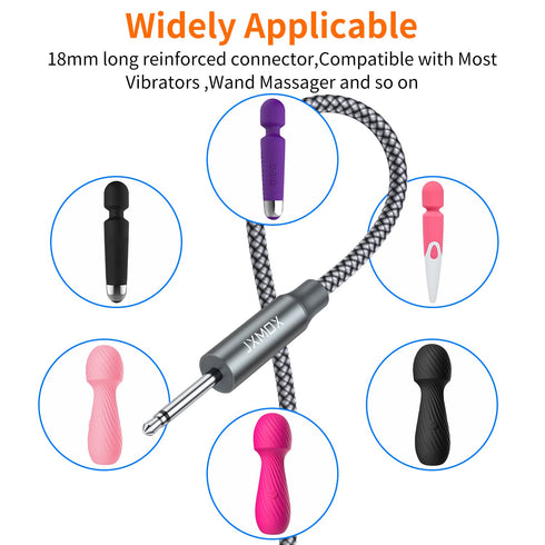 JXMOX USB Charger Cord 2.5mm, (2-Pack 3ft) Replacement DC Charging Cable (Grey)......