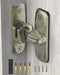 90/180 Degree Barn Door Lock, Small Flip Gate Latches Hardware, Door Security Sliding Door Latch Lock fo Cabinets, Barn Door, Bathroom, Gardenr Do...