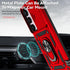 SunStory Military-Grade Case for Samsung Galaxy S23 FE 5G - With HD Screen Protector, Slide Camera Cover & Kickstand - Red...