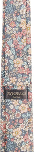 Men's Cotton Floral Skinny Necktie Tie...