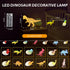 LED Dinosaur String Lights for Bedroom Battery Operated, Perfect for Boys Room, Tent, Garden, Patio, Christmas Tree Decor (12LED Dinosaur Lights)...