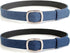 DenimDen 2 Pack Womens Denim Belts for Blue Jeans Belts Fashion Waist Belt for Ladies Pants Dresses...