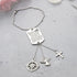 FUSTMW Guardian Angel Rearview Mirror Charm Drive Safe Gifts Car Ornament Hanging New Drivers Gifts May Your Guardian Angel Ride with You (silver)...