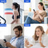 Bluetooth 5.3 Wireless Earbuds for Samsung S24 S23 FE S22 Ultra iPhone 15 Plus Pro Max,Bluetooth Headphones Noise Canceling Earphones with Microph...