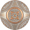 Bezelry 12 Pieces Rosette Pattern Metal Shank Buttons. 23mm (7/8 inch) (Copper White Patina)...