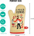 Miracu Funny Oven Mitts, Gifts for Chefs, Cooking BBQ Oven Mitt - Unique Cooking Gifts for Cooks Dad Brother Him - Funny Kitchen Gadgets, Manly Fa...