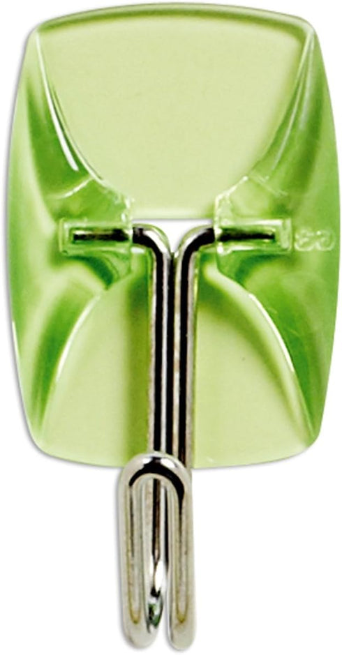 Command Wire Hooks, Small, Glamorous Green, 3-Hooks (17067CLR-GES)...