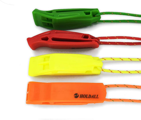 Emergency Safety Whistle with Lanyard, Loud Pea-Less Whistles for Boating Kayaking Life Vest Survival Rescue Signaling....