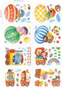DECOWALL DA4-1406 Animal Train and Hot Air Balloons Kids Wall Stickers Wall Decals Peel and Stick Removable Wall Stickers for Kids Nursery Bedroom...