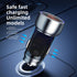 USB C Car Charger,PD30W & OC3.0 Fast Charging Cigarette Lighter,Mini Cigarette Lighter Adapter for iPhone 15/14/13/12 Pro Max XR,iPad,Samsung,Pixe...