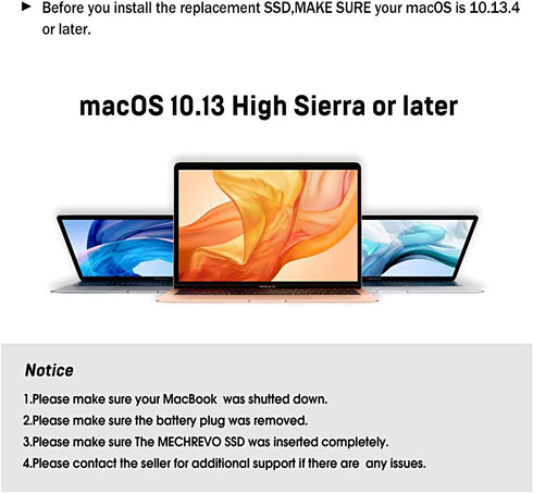 M.2 NVME SSD Convert Adapter, 12+16pin M.2 NGFF M-Key SSD Convert Card for MacBook Air Pro Retina Mid 2013 2014 2015 2016 2017, NVME AHCI SSD Upgr...