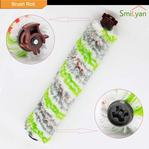 Smilyan Replacement Parts for Bissell CrossWave Pet Pro 2306A & CrossWave 1785 Series, 3 Pack 2460 Multi-Surface Pet Pro Brush Rolls + 3 Pack 1866...